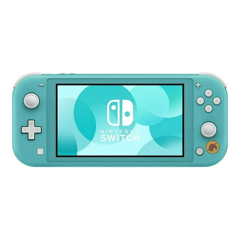Nintendo Switch Console Lite + Animal Crossing: New Horizon Timmy & Tommy’s Aloha Edition - Turquoise (Switch)