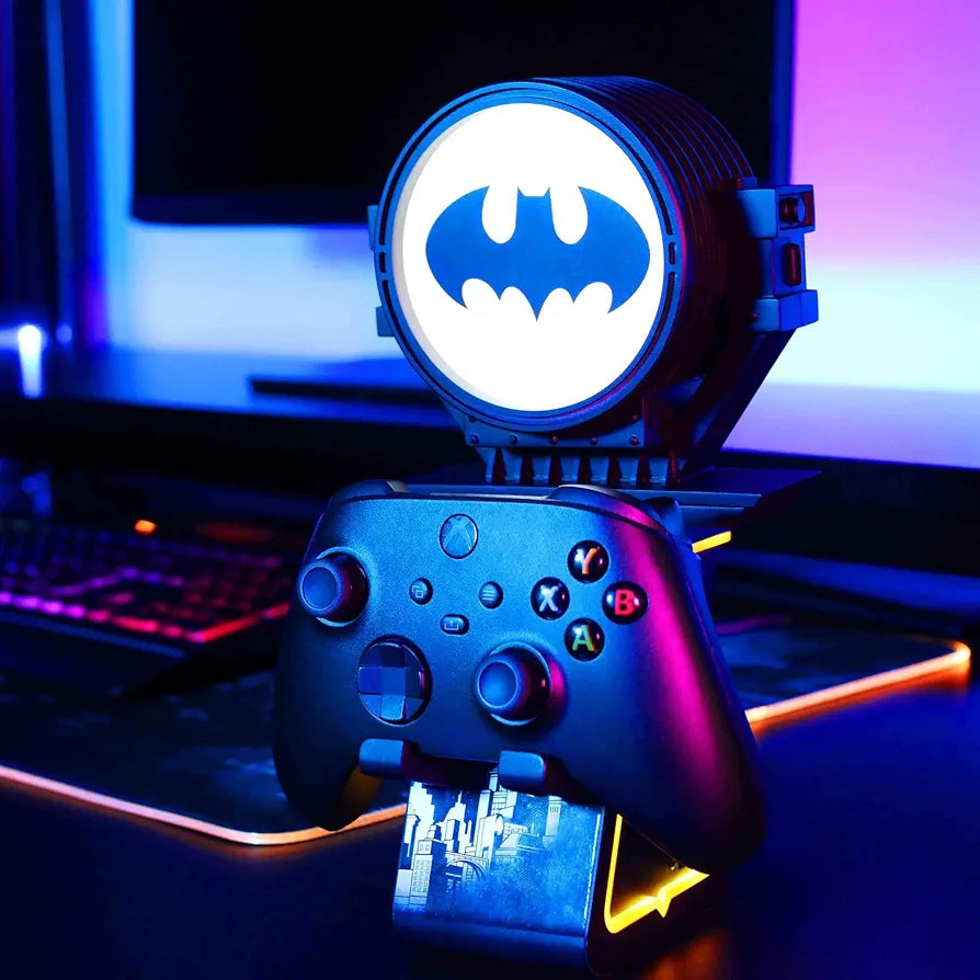 Cable Guys: LED Ikons Charging Phone +Controller Holder - Warner Bros Batman Light Up