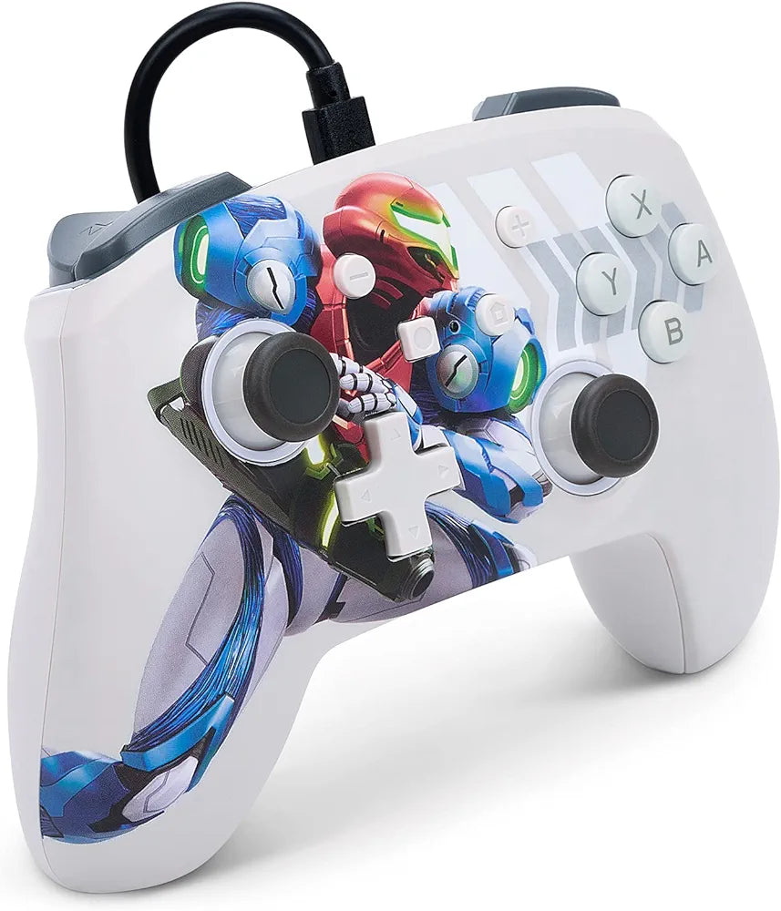PowerA Officially Licensed Nintendo: Enhanced Wired Controller - Metroid Dread (Switch)