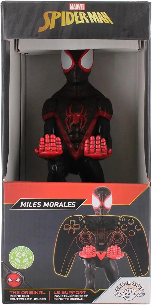 Cable Guys: Phone + Controller Holder - Miles Morales Spiderman