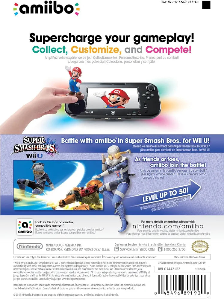 Nintendo AMIIBO: Super Smash Bros. - Sheik