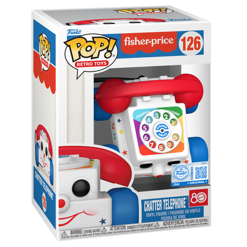 76965 Funko Pop Exclusive Retro Toys: Chatter Telephone