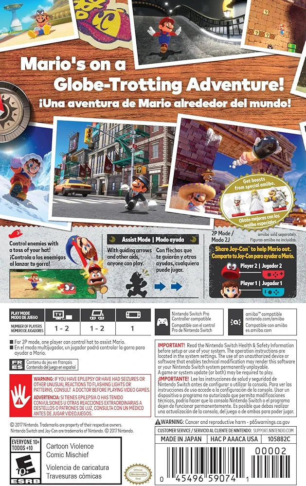 Super Mario Odyssey (Switch)