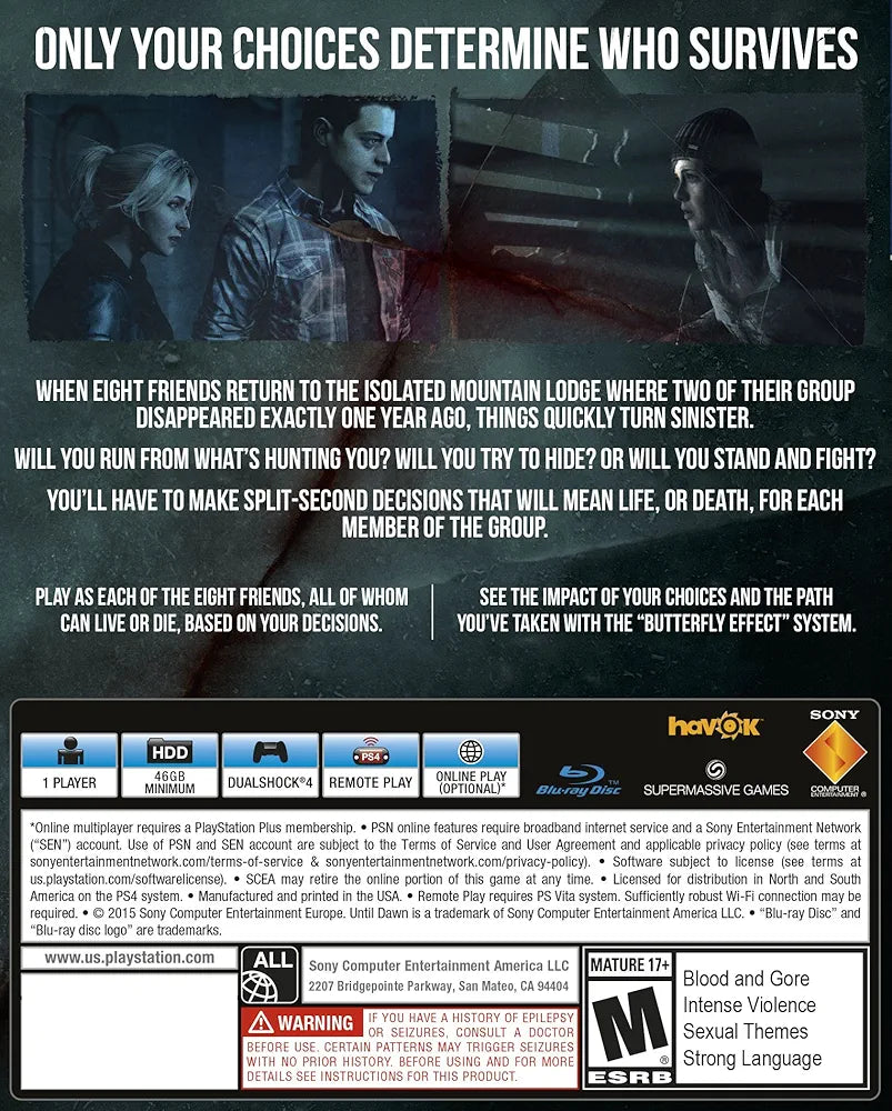 Until Dawn (PS4)