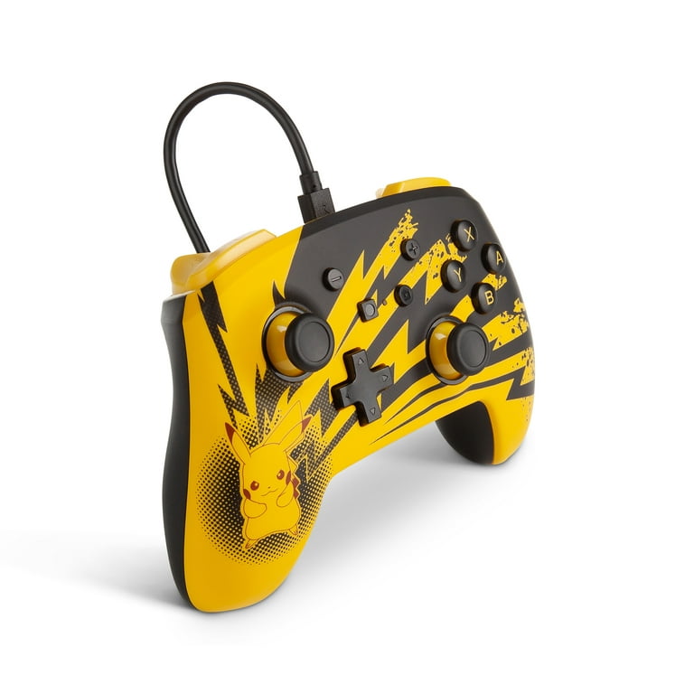 PowerA Officially Licensed Nintendo: EnWired Controller - Lightning Pikachu (Switch)