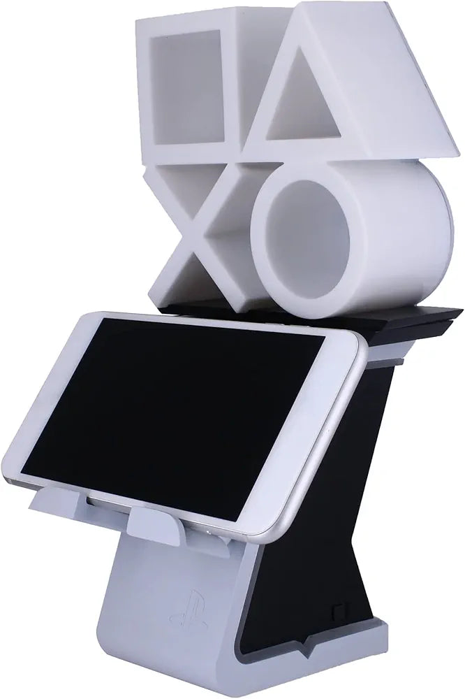 Cable Guys: LED Ikons Charging Phone +Controller Holder - Playstation Logo