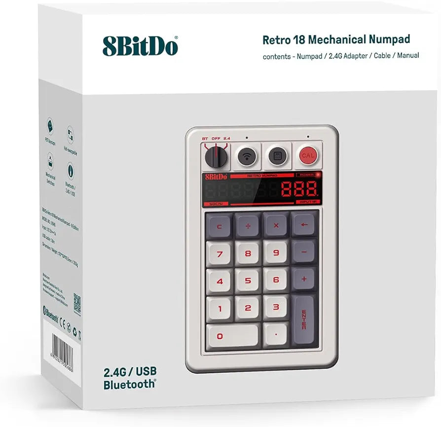 8BitDo Retro 18 Mechanical Numpad - M Edition (PC)