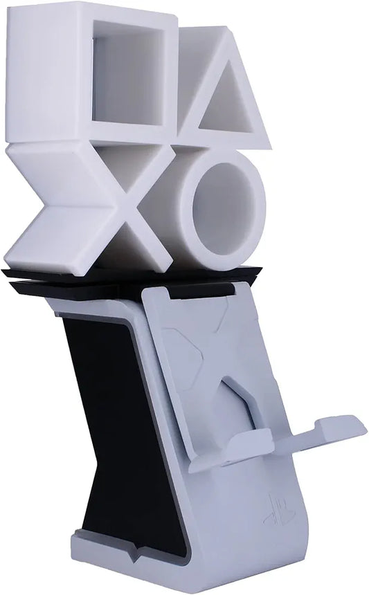Cable Guys: LED Ikons Charging Phone +Controller Holder - Playstation Logo