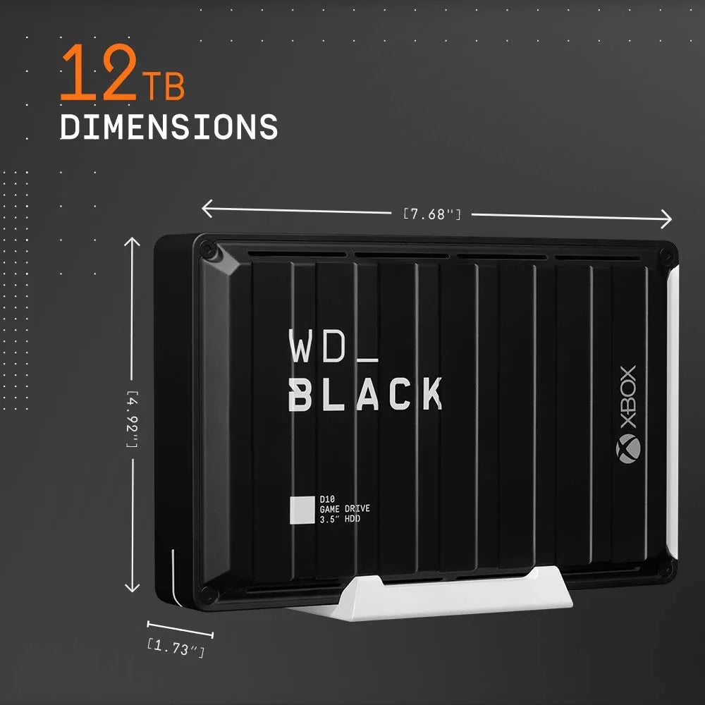 Western Digital Black D10 Game Drive 8TB (All Platforms)