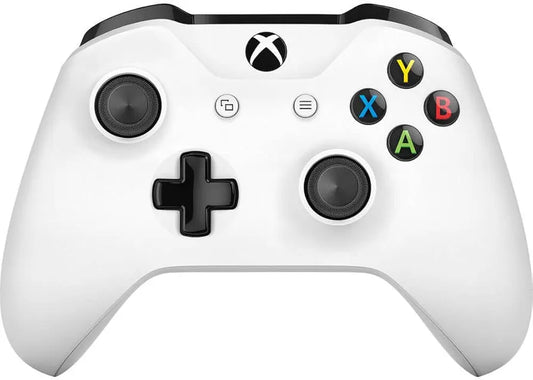 Microsoft Official Xbox One S - Wireless Controller - White (Xbox One/PC)