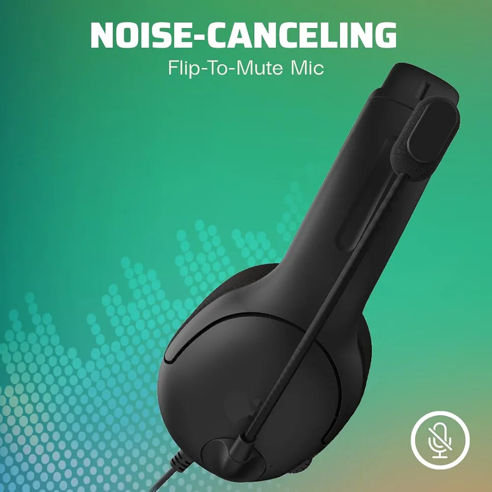 PDP Officially Licensed Microsoft: LVL40 Stereo Wired Headset - Black (Xbox One/Xbox Series X/S)