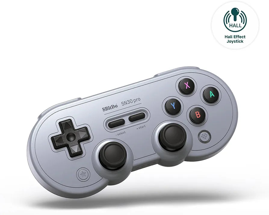8BitDo SN30 Pro Bluetooth Gamepad - Hall Edition/Gray (US) (PC)