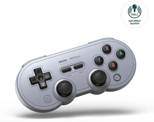 8BitDo SN30 Pro Bluetooth Gamepad - Hall Edition/Gray (US) (PC)