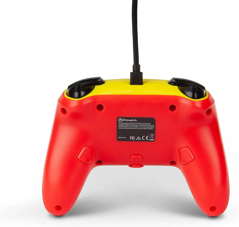 PowerA Officially Licensed Nintendo: Enhanced Wired Controller - Pikachu Pop (Switch)