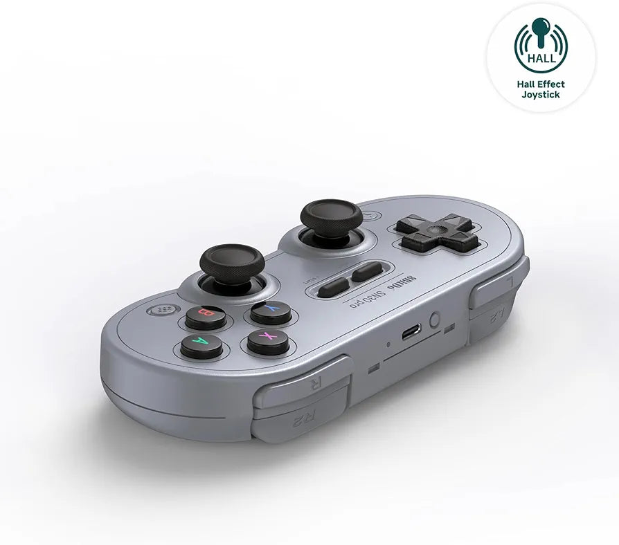 8BitDo SN30 Pro Bluetooth Gamepad - Hall Edition/Gray (US) (PC)