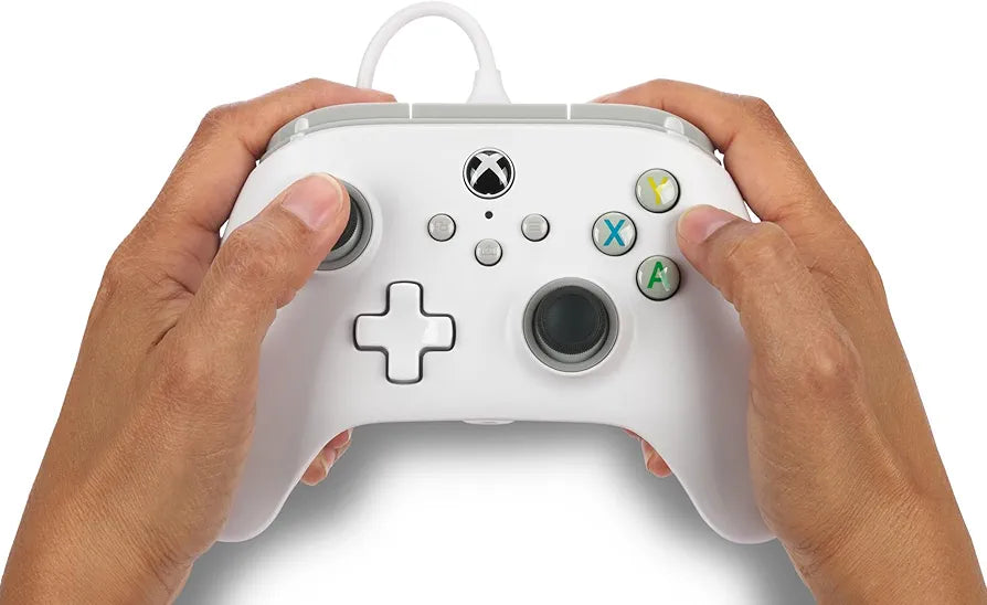 PowerA Officially Licensed: Wired Controller - White  (Xbox Series X/S)