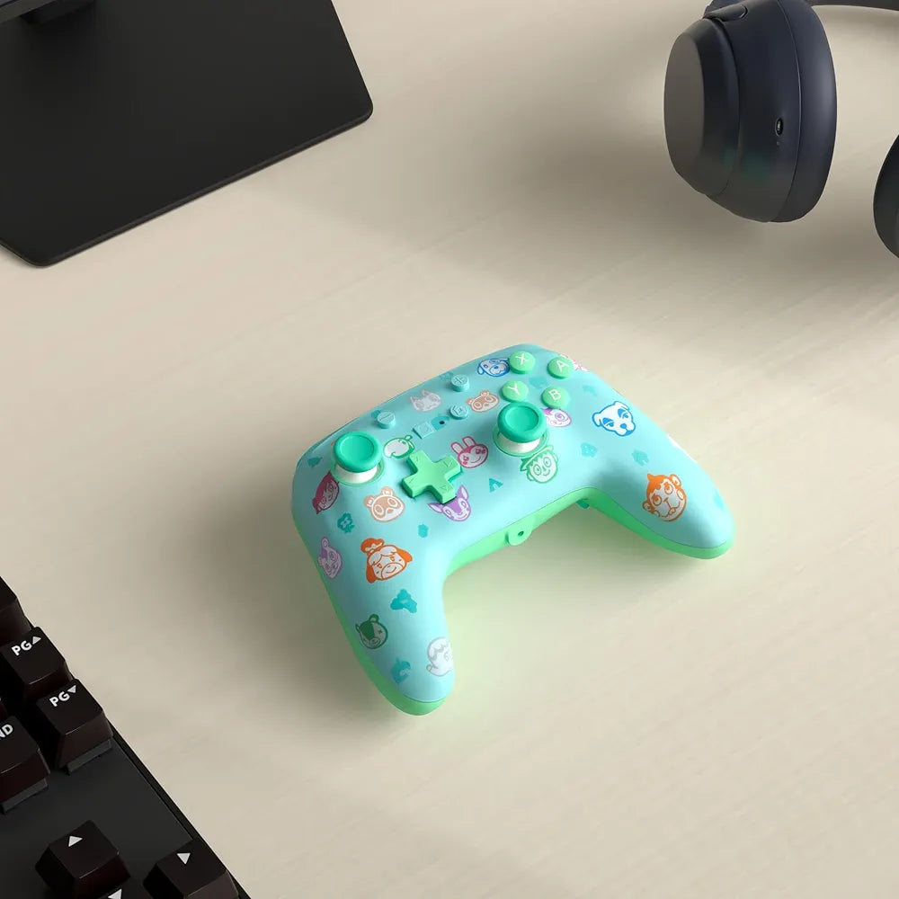PowerA Officially Licensed Nintendo: EnWired Controller - Animal Crossing New Horizons (Switch)