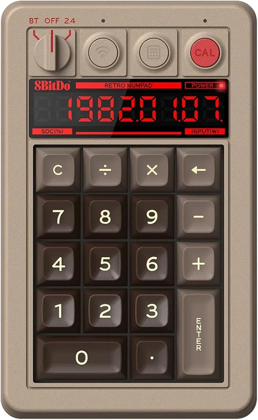 8BitDo Retro 18 Mechanical Numpad - C64 Edition  (PC)