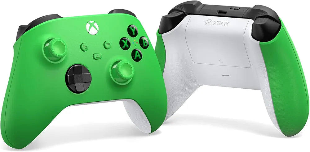 Microsoft Official Xbox Series X/S - Wireless Controller - Velocity Green (EU/UK) (Xbox One/Xbox Series X/S/PC)