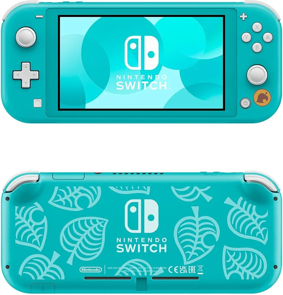 Nintendo Switch Console Lite + Animal Crossing: New Horizon Timmy & Tommy’s Aloha Edition - Turquoise (Switch)