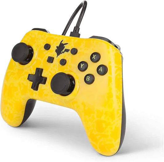 PowerA Officially Licensed Nintendo: Wired Controller - Pikachu Silhouette (Switch)