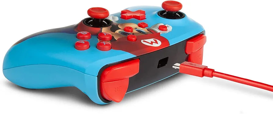 PowerA Officially Licensed Nintendo: Enhanced Wired Controller - Mario Punch (Switch)