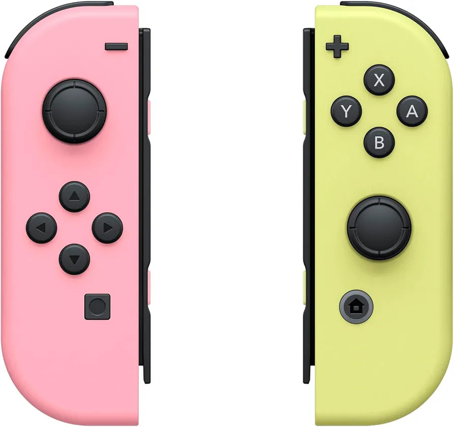 Nintendo Official Switch Joy-Con Pair - Pastel Pink/Pastel Yellow (Switch)