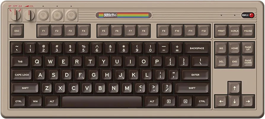 8BitDo Retro Mechanical C64 Edition Keyboard (PC)