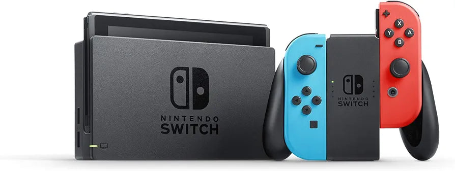 Nintendo Switch - OLED Model - Neon Blue/Neon Red (Switch)