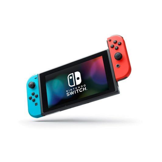 Nintendo Switch Console V2 - Neon Red/Neon Blue (Switch)