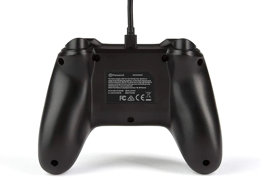 PowerA Officially Licensed Nintendo: Wired Controller - Matte Black (Switch)
