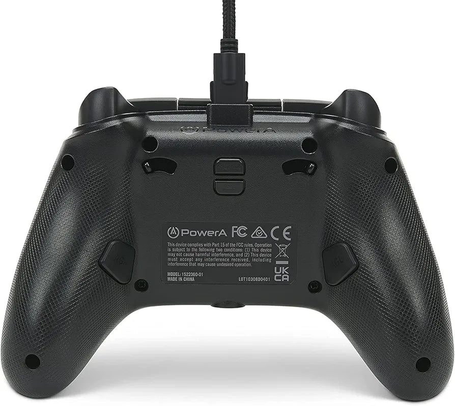 PowerA Officially Licensed Microsoft: Spectra Infinity Enhanced Wired Controller - Black/Led (Xbox One/Xbox Series X/S)