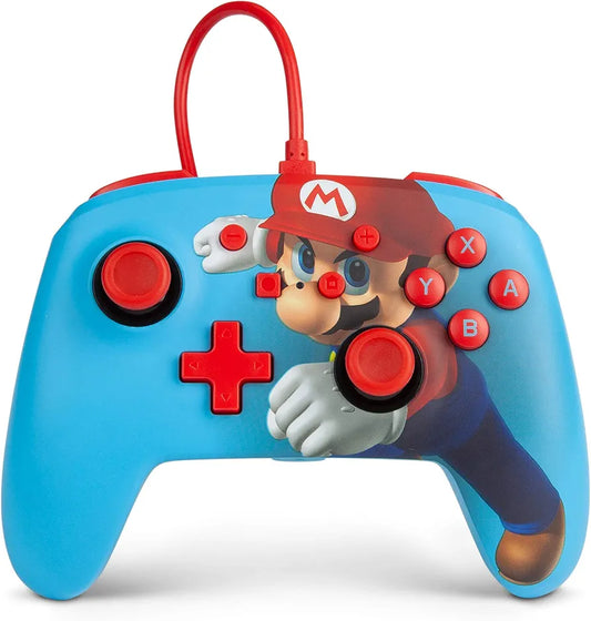 PowerA Officially Licensed Nintendo: Enhanced Wired Controller - Mario Punch (Switch)