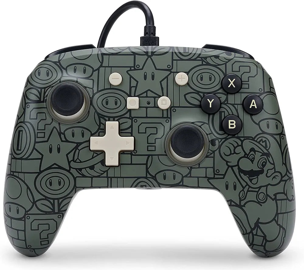 PowerA Officially Licensed Nintendo: EnWired Controller - Power Up Mario (Switch)