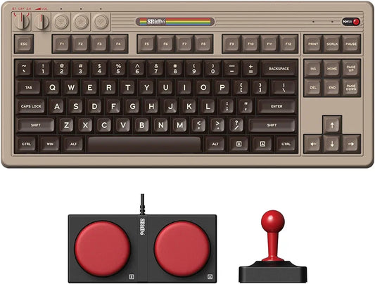 8BitDo Retro Mechanical C64 Edition Keyboard (PC)