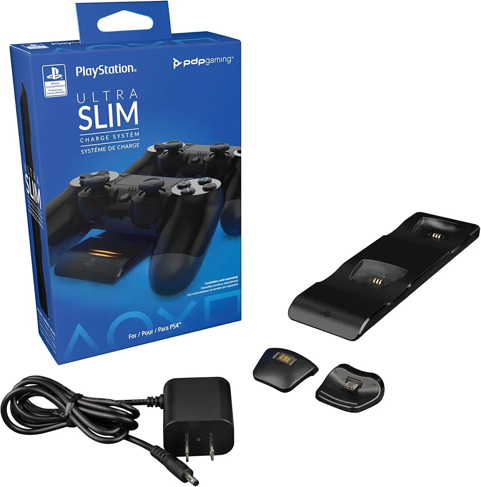 PDP Officially Licensed Playstation - Ultra-Slim Charging System (PS4)