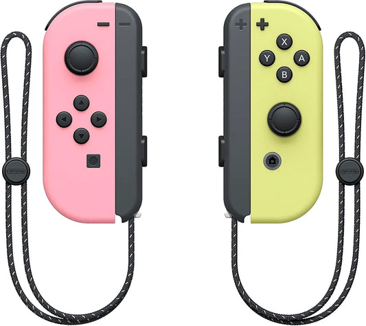 Nintendo Official Switch Joy-Con Pair - Pastel Pink/Pastel Yellow (Switch)