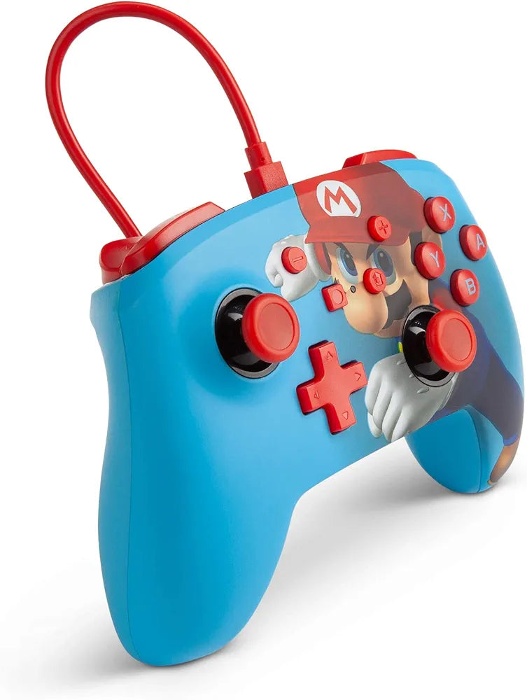 PowerA Officially Licensed Nintendo: Enhanced Wired Controller - Mario Punch (Switch)