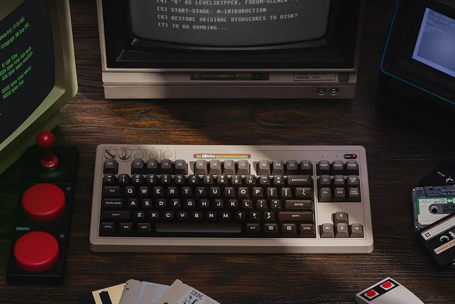 8BitDo Retro Mechanical C64 Edition Keyboard (PC)