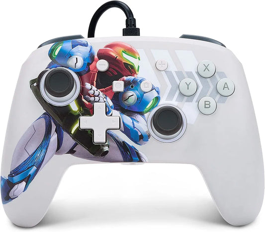 PowerA Officially Licensed Nintendo: Enhanced Wired Controller - Metroid Dread (Switch)