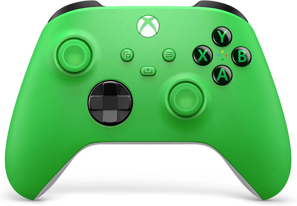 Microsoft Official Xbox Series X/S - Wireless Controller - Velocity Green (EU/UK) (Xbox One/Xbox Series X/S/PC)