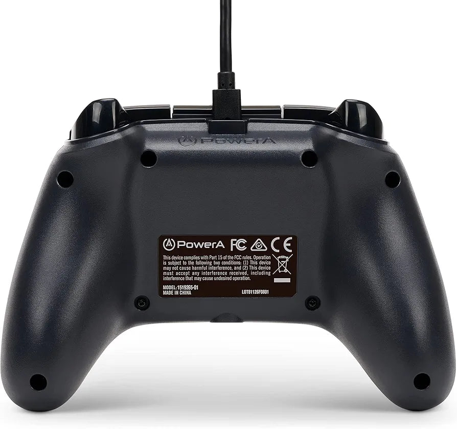 PowerA Officially Licensed: Wired Controller - Black (EU) (Xbox One/Xbox Series X/S)