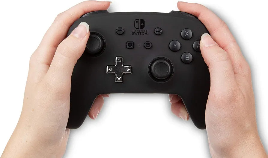 PowerA Officially Licensed Nintendo: Enhanced Wireless Controller - Black (Switch)