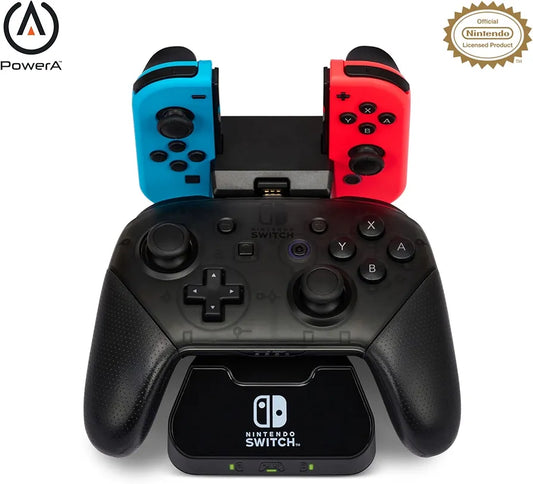 PowerA Controller Charging Station - Black (Switch)