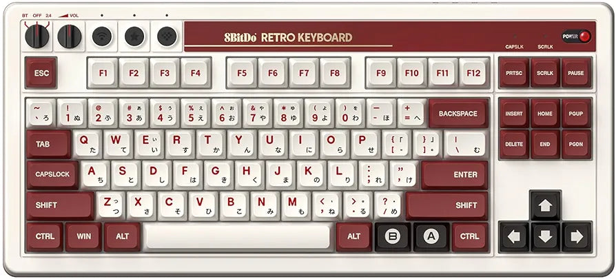 8BitDo Retro Mechanical Keyboard - Fami Edition  (PC)