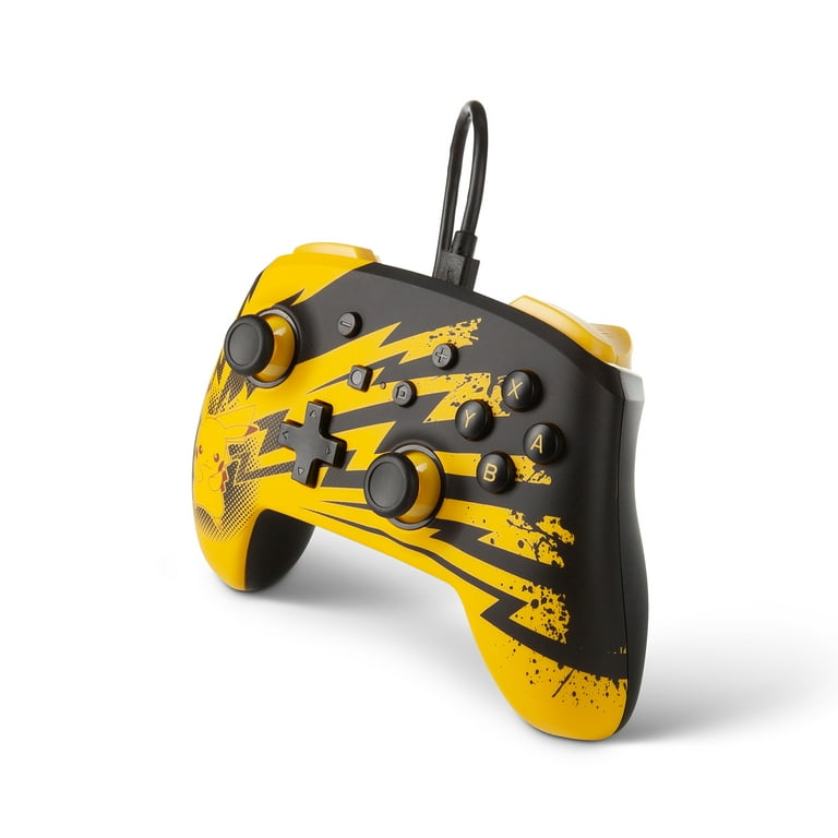 PowerA Officially Licensed Nintendo: EnWired Controller - Lightning Pikachu (Switch)