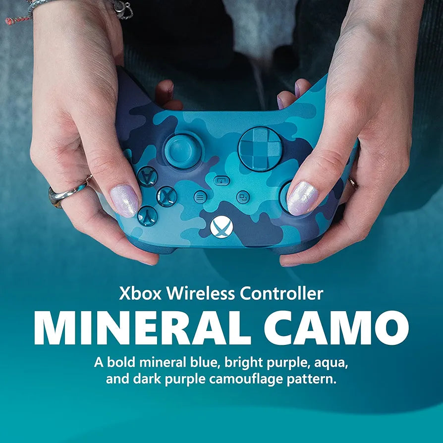 Microsoft Official Xbox Series X/S Wireless Controller - Mineral Cam (Xbox Series X/S)