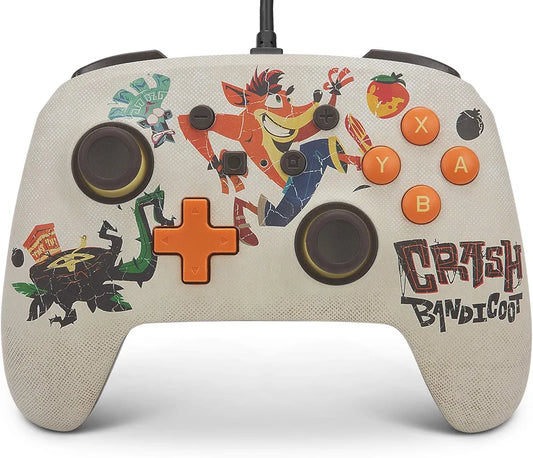 PowerA Officially Licensed Nintendo: Enhanced Wired Controller - Quantum Crash (Switch)