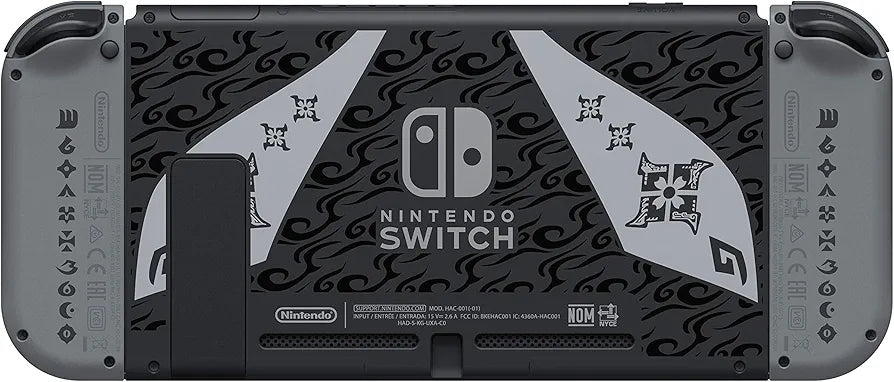 Nintendo Switch Console V2 - Monster Hunter Rise Deluxe Kit  (Switch)