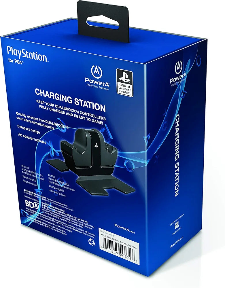 PowerA DualShock Charging Station - Black (PS4)